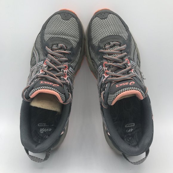 ASICS Womens Venture 6 Gray Running Shoes Size 9 - Picture 5 of 7